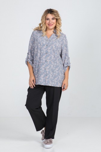 Рубашка 925: Цвет светло-серый фото: #1