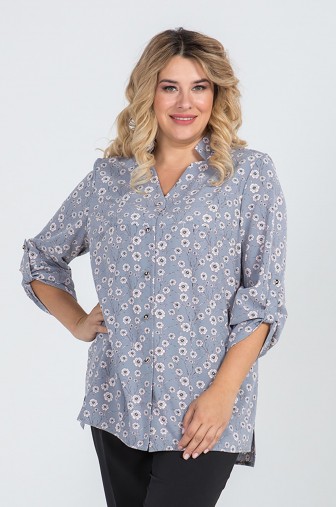 Рубашка 925: Цвет светло-серый фото: #1