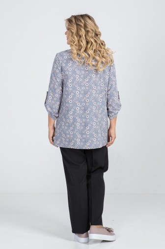 Рубашка 925: Цвет светло-серый фото: #1