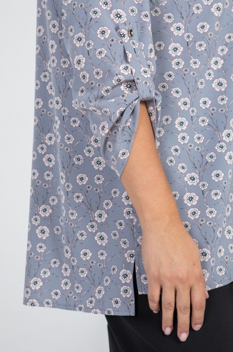 Рубашка 925: Цвет светло-серый фото: #1