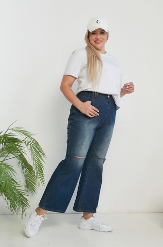 Фото: Брюки 1277: Цвет темно-синий