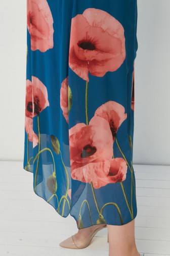 Платье 901: Цвет бирюзовый фото: #1