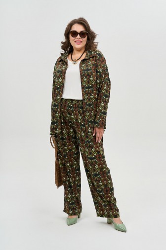 Костюм 1229: Цвет зеленый фото: #1