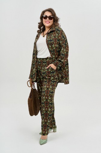 Костюм 1229: Цвет зеленый фото: #1