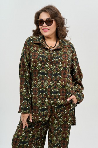 Костюм 1229: Цвет зеленый фото: #1