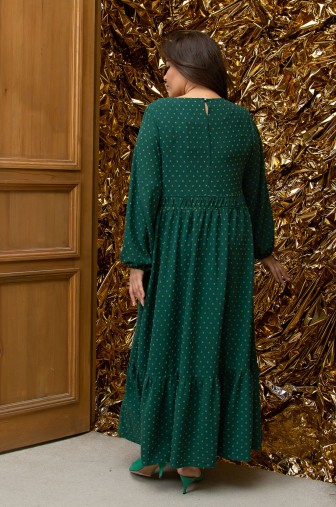 Платье 1391: Цвет зеленый фото: #1