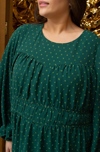 Платье 1391: Цвет зеленый фото: #1