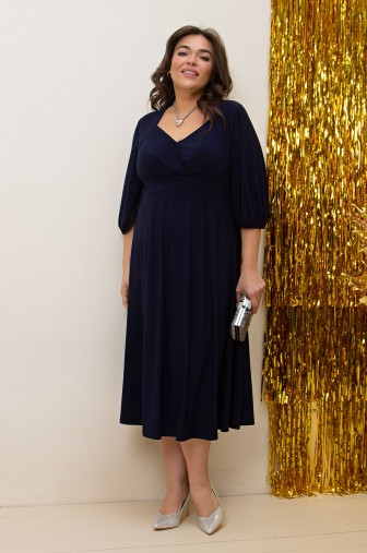 Платье 1380: Цвет синий фото: #1