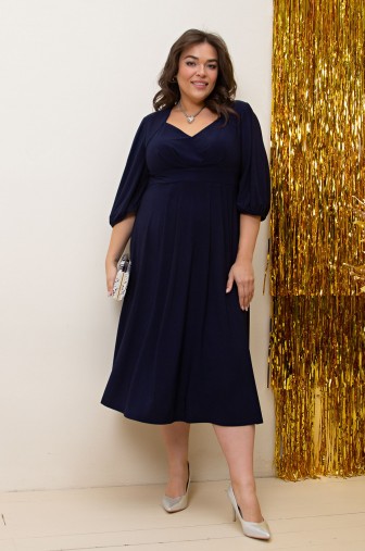 Платье 1380: Цвет синий фото: #1