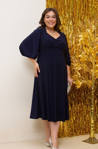 Платье 1380: Цвет синий фото: #1