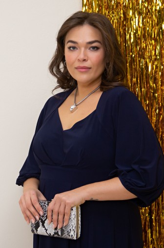 Платье 1380: Цвет синий фото: #1