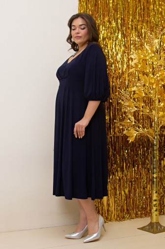 Платье 1380: Цвет синий фото: #1