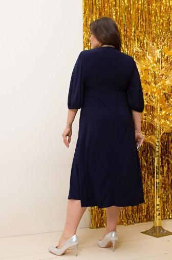 Платье 1380: Цвет синий фото: #1