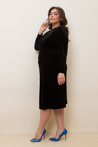 Платье 1271: Цвет черный фото: #1