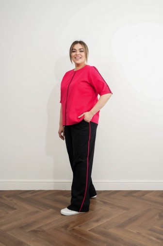 Костюм 1270: Цвет красный фото: #1