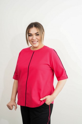 Костюм 1270: Цвет красный фото: #1