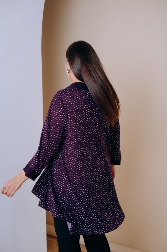 Туника 1395: Цвет фиолетовый фото: #1