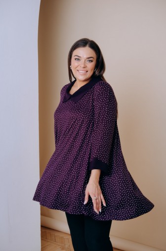 Туника 1395: Цвет фиолетовый фото: #1