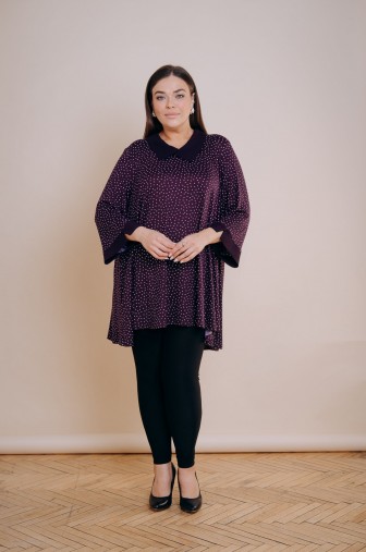 Туника 1395: Цвет фиолетовый фото: #1