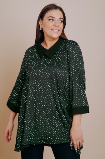 Фото: Туника 1395: Цвет темно-зеленый