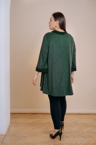 Туника 1395: Цвет темно-зеленый фото: #1