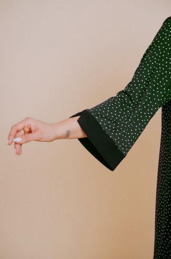 Туника 1395: Цвет темно-зеленый фото: #1