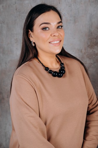 Лонгслив 1269: Цвет светло-коричневый фото: #1