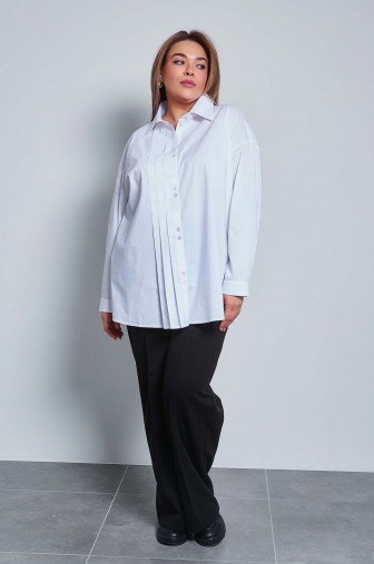 Рубашка 1408: Цвет белый фото: #1