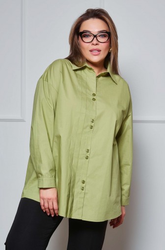 Рубашка 1408: Цвет зеленый фото: #1