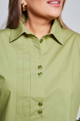 Рубашка 1408: Цвет зеленый фото: #1