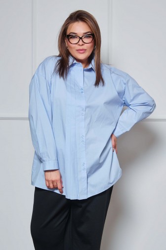 Фото: Рубашка 1408: Цвет синий