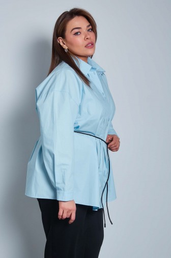 Рубашка 1408: Цвет голубой фото: #1