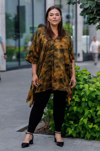 Фото: Туника 1440: Цвет коричневый