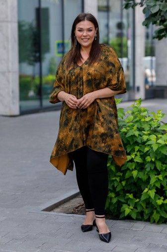 Туника 1440: Цвет коричневый фото: #1