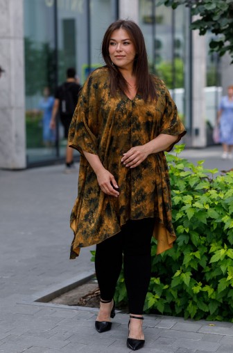 Туника 1440: Цвет коричневый фото: #1