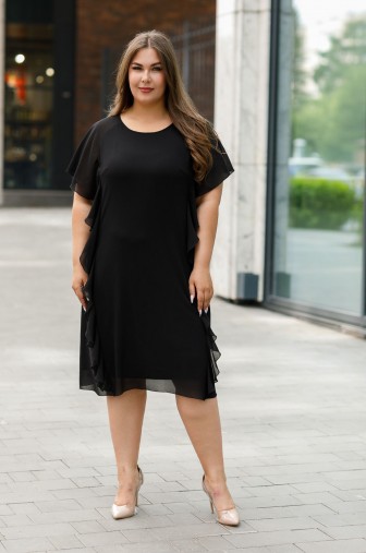 Фото: Платье 1428: Цвет черный