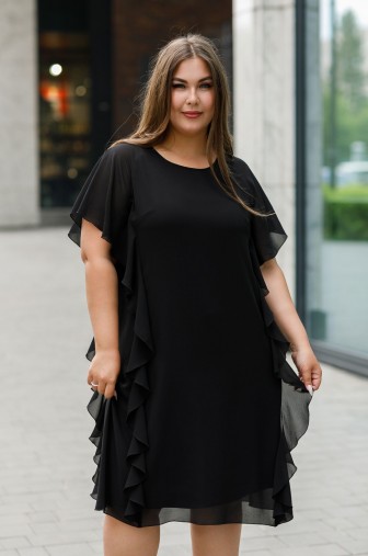 Платье 1428: Цвет черный фото: #1