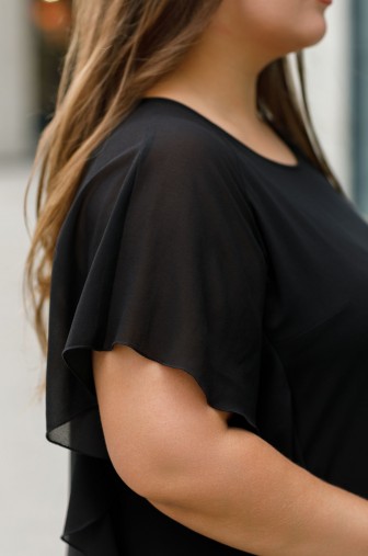 Платье 1428: Цвет черный фото: #1