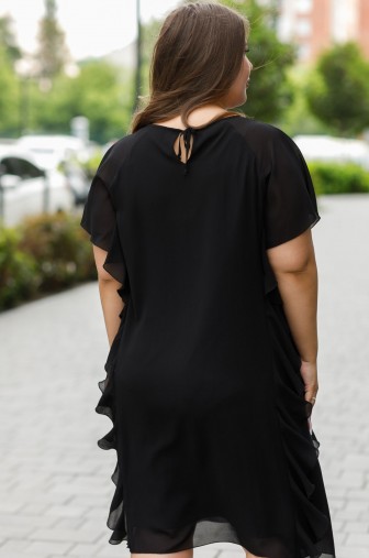 Платье 1428: Цвет черный фото: #1