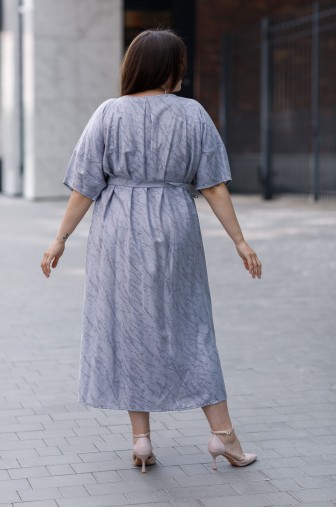 Платье 1426: Цвет серый фото: #1