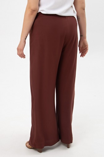 %Брюки 854: Цвет коричневый распродажа% фото: #1