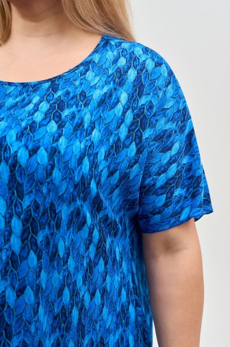 %Платье 1225: Цвет синий распродажа% фото: #1