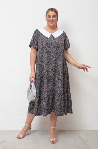 %Платье 1192: Цвет черный распродажа% фото: #1