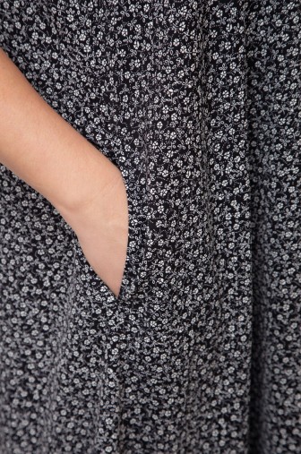 %Платье 1192: Цвет черный распродажа% фото: #1