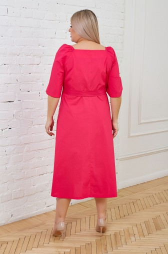 %Платье 1310: Цвет фуксия распродажа% фото: #1