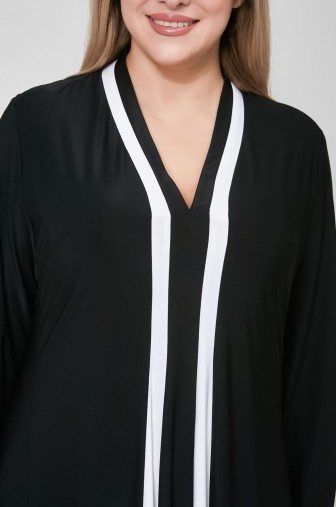 %Платье 1368: Цвет черный распродажа2% фото: 7